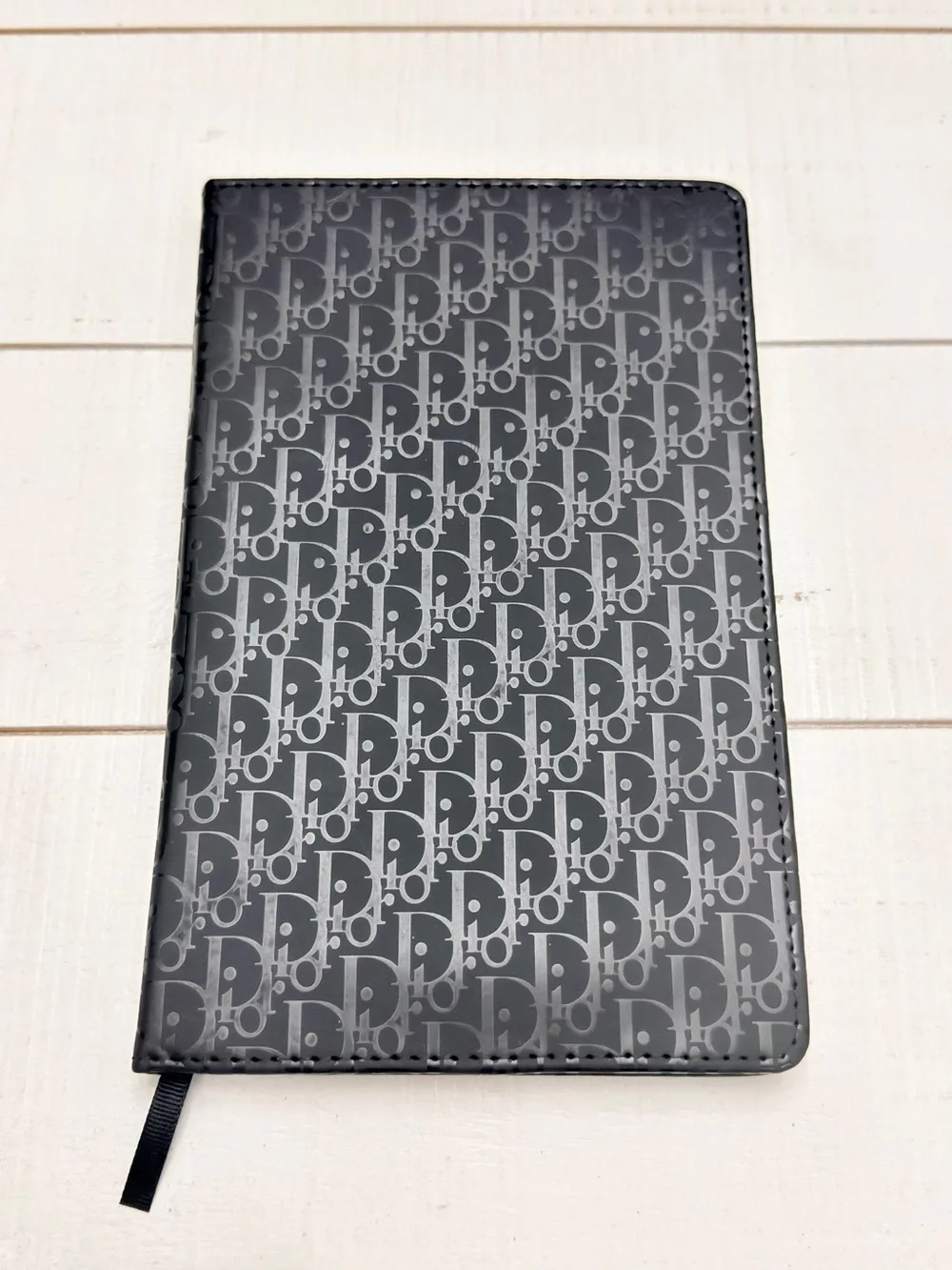 Dior Black Trotter Notebook Journal